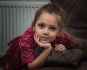 Ждем гостей / девочка