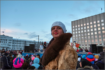 В ожидании Деда Мороза. / В Архангельске вчера и сегодня плюс 2. Ждём зимы.
