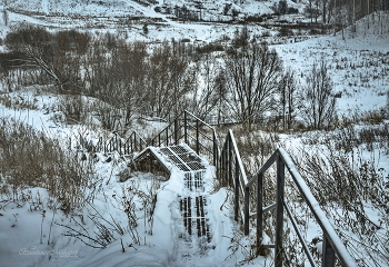 "Сумерки. Снега прибавилось. До Нового года 4 дня"© / зимние дни
