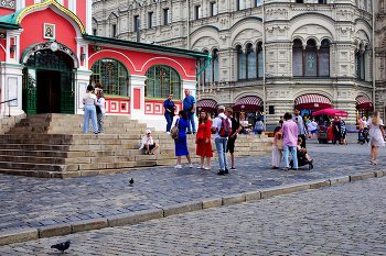 На Красной площади / На Красной площади в Москве. Июль 2024.