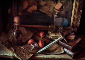 ..... Мудрые книги ...... / предметная композиция