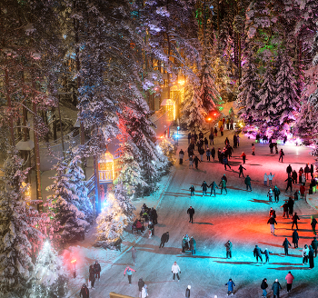 Охта-парк. Каток. / ***