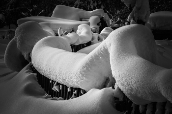 Снежные зарисовки / Кузбасс, Таштагольский район, п. Подкатунь