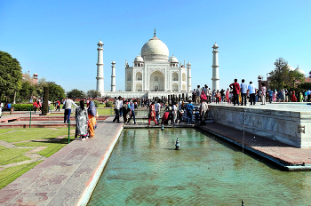 Тадж Махал, одно из чудес света / Тадж Махал, одно из чудес света