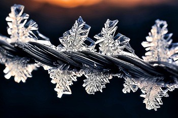 Хрустальные узоры зимы / ***