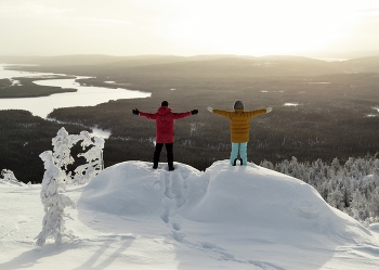 просторы Карелии / Национальный парк Паанаярви, гора Кивакка