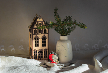 Натюрморт с чайным домиком. / 26-01-2026.