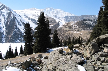 Весна поднимается в горы / ***