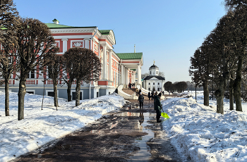 Кусково.Дворец и церковь. / ***