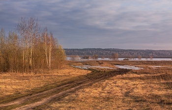 Весенний мотив / Вечерний сюжет из пригорода Подмосковья.