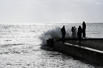 Чёрное море / Тонкий мыс. Геленджик.