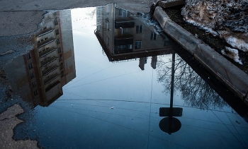 весна в лужах / ***