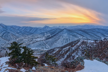 Вечер с высоты 611 / Финальное фото с вылазки на высоту 611.