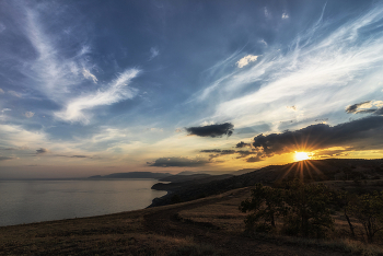 На закате в Морском. / Морское. Судак. Республика Крым. Россия.