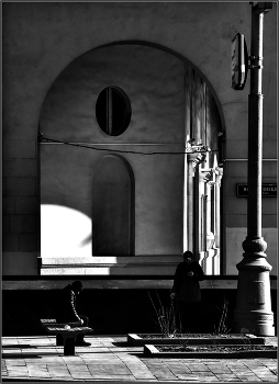 .... Городской этюд .... / сюжет улиц