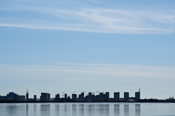 Финский залив / Вид на Golden city