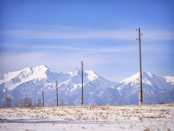 Саяны / Зима