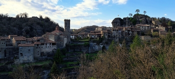 &nbsp; / Rupit i Pruit - vista general poble - Osona