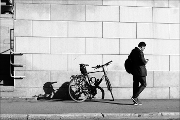 этюд с утренним покурильщиком / •ђ