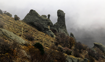 Осень в Долине Привидений / Крым, Южный Демерджи