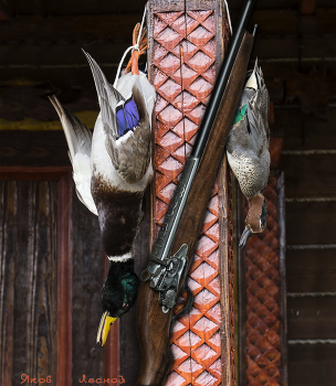 Натюрморт с селезнями / ***