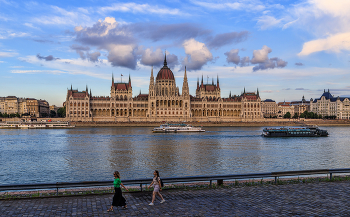 На исходе дня / Венгрия, Будапешт