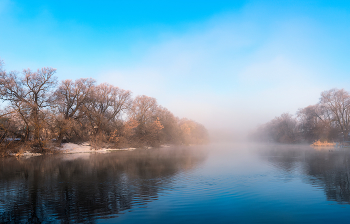 у переката / утро на Дону