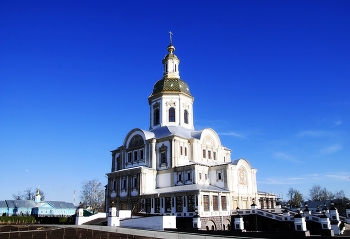 Пронзительная синева апреля. / Апрель. Весна.