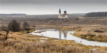 Урочище Анненково / Церковь Троицы Живоначальной.
Нижегородская область.
1854.