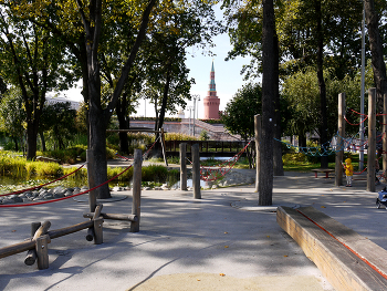 Зарядье / Парк культуры и отдыха Зарядье в Москве. Сентябрь 2024.