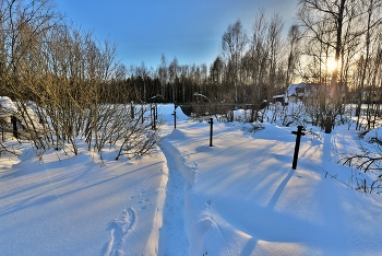 Вечерело ... / ***