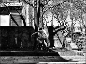 .... Открытие сезона .... / уличный сюжет