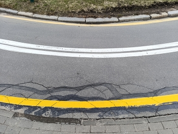 Эстетика дорожной разметки / Минск, 2026