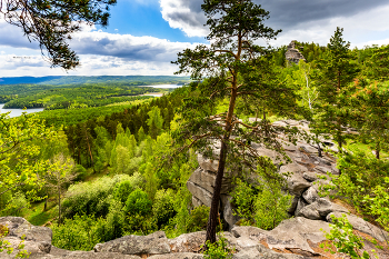 Природа Южного Урала / Шиханы озера Аракуль
