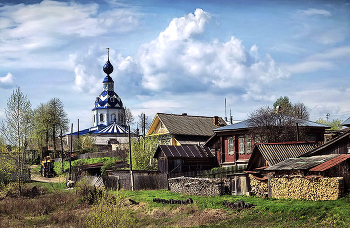 Деревенская зарисовка. / ***