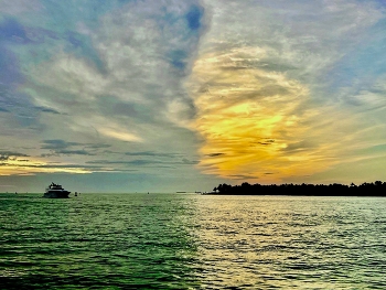 &nbsp; / Sky over the bay