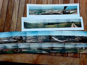 &nbsp; / Eine Reihe Fotos und die Abzüge passend schneiden und zusammen kleben, so ging das mal vor einiger Zeit