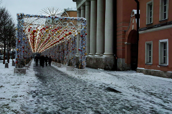 Новая площадь / Новая площадь в Москве. Декабрь 2024.