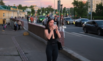 Незнакомка / Москва, Яузский бульвар