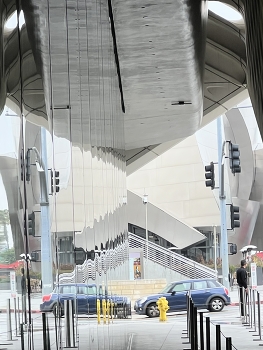Parallel universe / Reflection in the glass wall