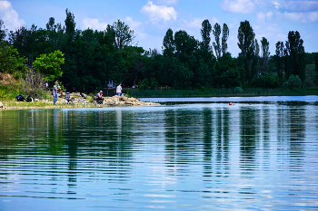 Рыбаки / Крым, Симферополь, Симферопольское водохранилище