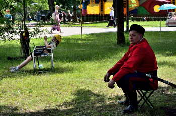 &nbsp; / В городском парке...