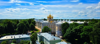 С высоты "Певческой башни" / Санкт-Петербург, Пушкин, 2026 год