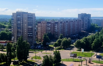 Мой город. / С высоты птичьего полёта