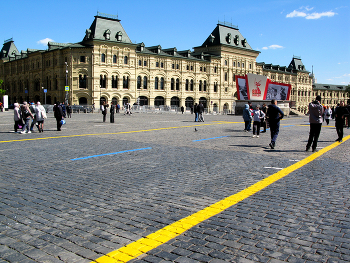 Красная площадь / На Красной площади в Москве. Апрель 2025.