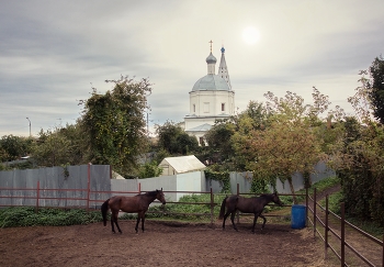 Сентябрь в старом городе С. / Сюжет из города Серпухов. Сентябрь 2026.
