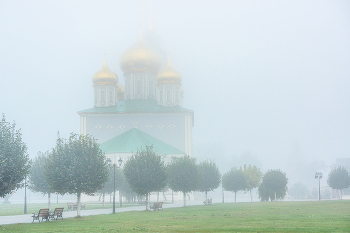 В городе туман 2 / тульский кремль