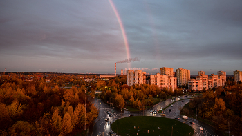 Закаты и рассветы / Москва, Зеленоград , вечер.