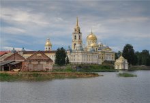 Нилова пустынь / озеро Селигер монастырь Нилова пустынь
