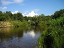 Дрисса / Пейзаж на реке Дрисса в Верхнедвинском районе Витебской области